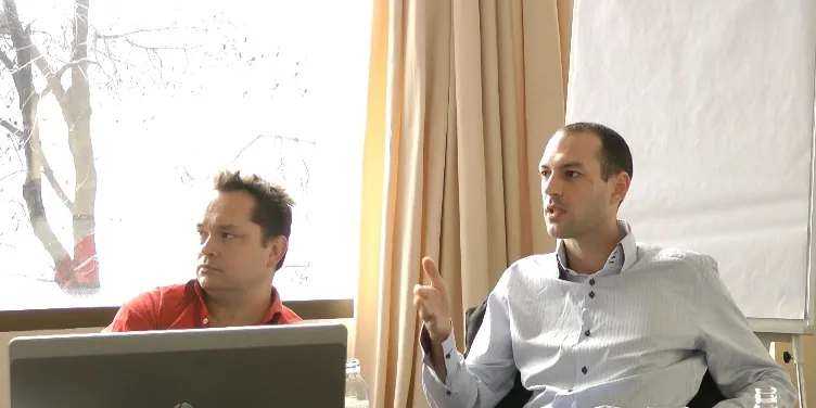 Rencontre de traders à Budapest – Portraits de Claude Mathy et Sacha Pouget