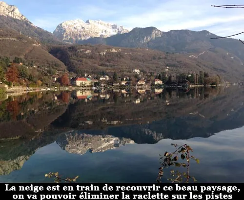 Papa, bourse, chalet et raclette