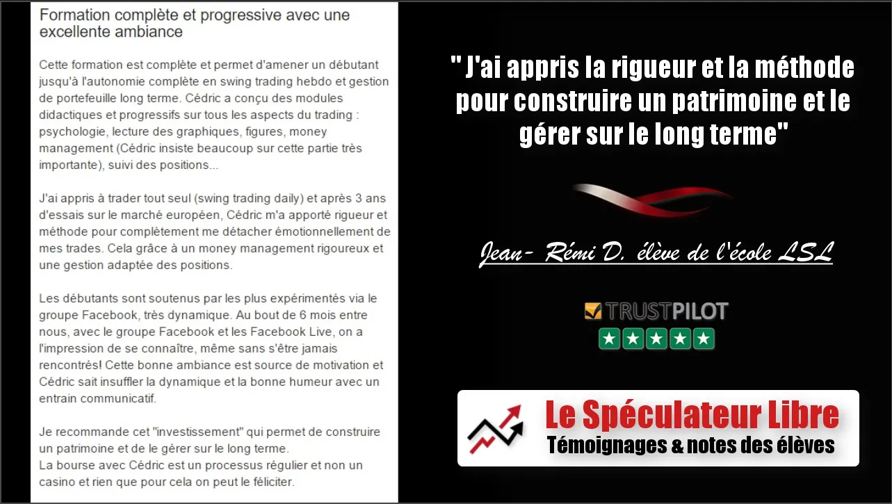 Témoignage LSL « Cette école de bourse est exceptionnelle »
